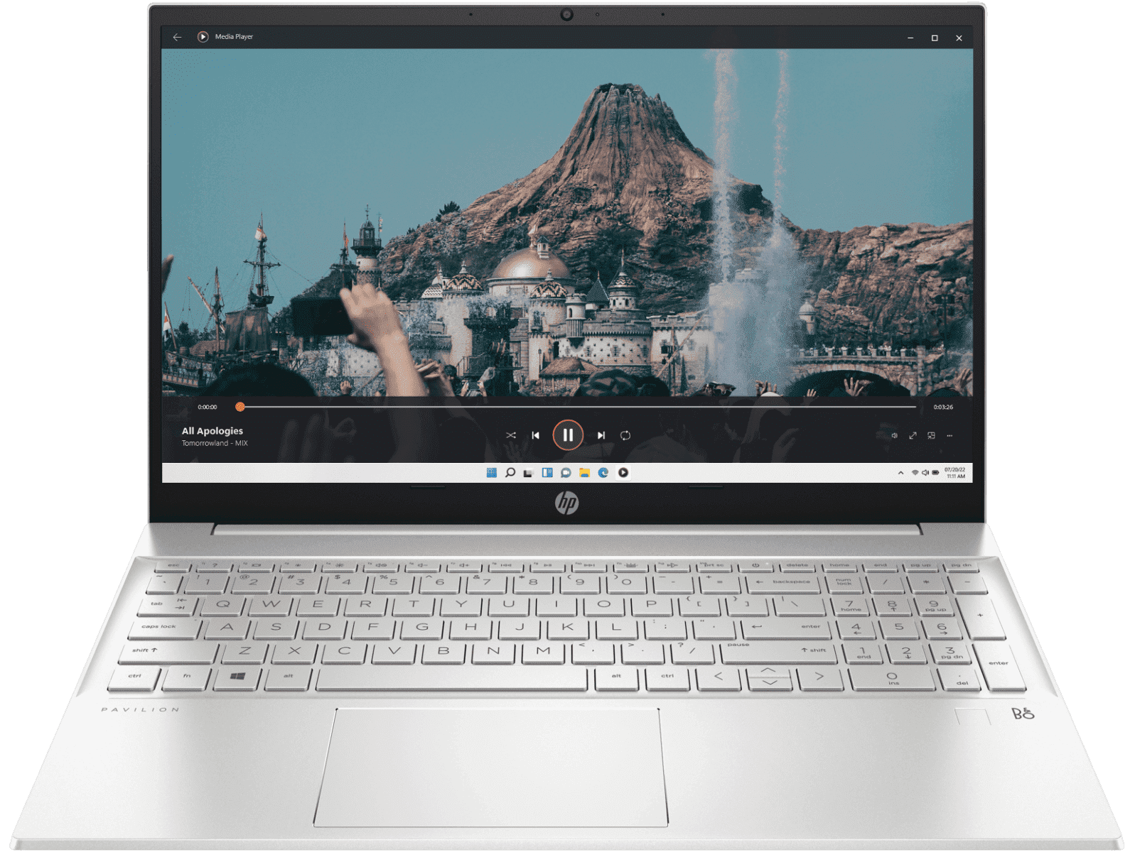 HP PAVILION 15 INTEL CORE i7 13TH GENERATION RAM 16GB SSD 512GB NVME 15.6" FHD DISPLAY SILVER (OPEN BOX)