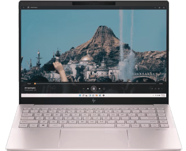 HP PAVILION PLUS 14 INTEL CORE i5 13TH GENERATION RAM 16GB SSD 512GB NVME 14.1" OLED DISPLAY SILVER ROSE GOLD (OPEN BOX)