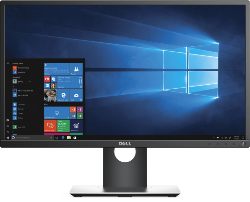 LED 24" DELL IPS SLIM BAZEL OPEN BOX P2417H