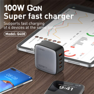 LDNIO Q408 100W SUPER FAST CHARGER